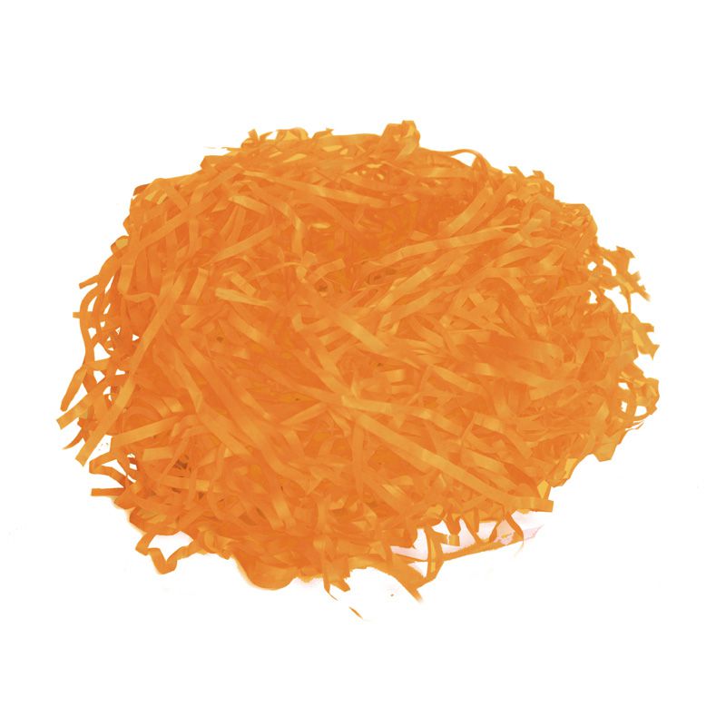 Palha Decorativa Poli Laranja - 01 pacote 50g - Cromus Páscoa - Magazine 25