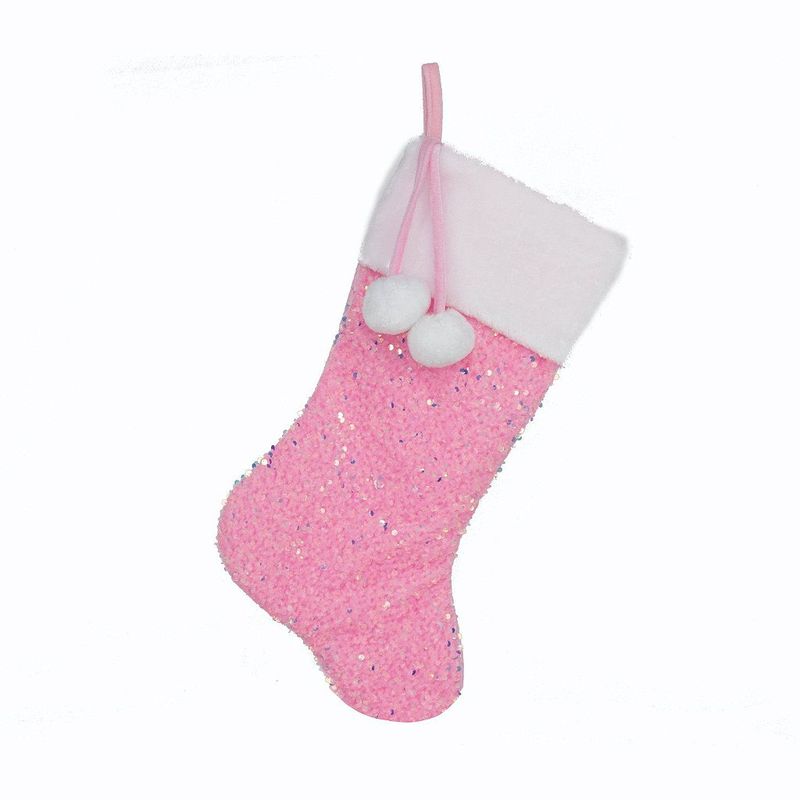 Bota Natalina com Glitter - Cromus Natal - 1 unidade - Magazine 25