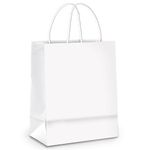 Sacola de Papel M 26x19,5x9,5cm - Branco - 10 unidades - Cromus - Magazine 25