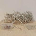 Cordão de LED Luz Colorida com Fio Incolor 100 Leds 5m 127V - 1unidade - Cromus Natal - Magazine 25