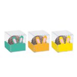 Caixa Clean 1 Doce com Forminha de Orelinha Coelhos Sortidos - 10 unidades - Cromus - Magazine 25