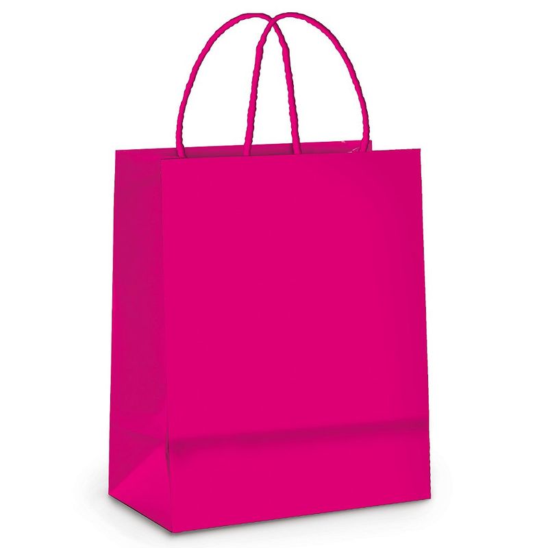 Sacola de Papel GG Pink - 39x32x16cm - 10 unidades - Cromus - Rizzo Embalagens