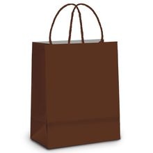 Sacola de Papel G Marrom - 32x26,5x13cm - 10 unidades - Cromus - Magazine 25