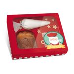 Caixa Panetone Kit Confeiteiro Noel Chef - 20,5x18x8cm - 01 Unidade Cromus Natal - Magazine 25