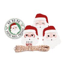 Kit Fechamento Para Presente - Noelito - 12 Peças - Cromus Natal - Magazine 25