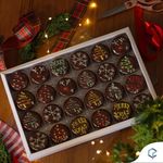 Caixa Berço Para Doces e Bombons Branco - 24 Cavidades - Ref.7234 - 5 unidades - Crystal  - Magazine 25