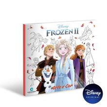 Livro Arte E Cor Frozen 2 - 01 Unidade - Culturama - Magazine 25