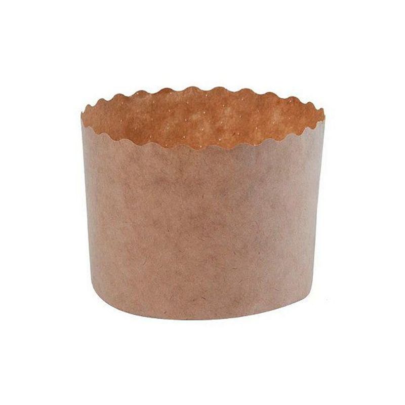 Forma para Mini Panetone Kraft 100 g com 12 un. Ecopack Magazine 25