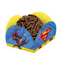 Porta Forminha para Doces Festa Superman - 40 unidades - Festcolor Festas