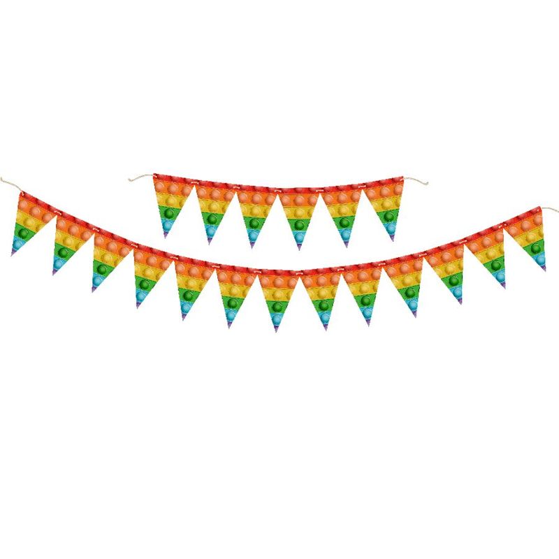 Faixa Decorativa Festa Pop It- 1 Unidade - Festcolor - Magazine 25