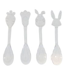 Colheres Decorativas de Páscoa - Cristal - 12 unidades - Festplastik - Magazine 25