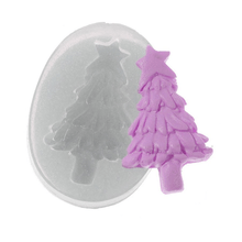 Molde de Silicone Árvore de Natal c/ Estrela Ref. 139 Flexarte Magazine 25