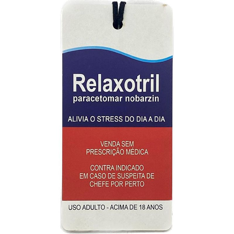 Decor Home Tag "Remédio Relaxotril" - DHT2-112 - 1 unidade - Litoarte - Magazine 25