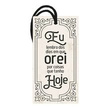 Decor Home Tag "Eu Orei Hoje" - DHT2-089 - LitoArte - Magazine 25