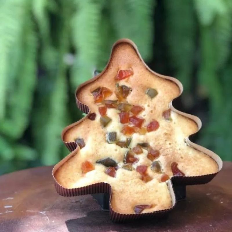 Forma Forneável Árvore de Natal AB0 com 5 unid. Marcpan Rizzo Confeitaria