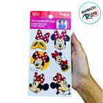 Tatuagem Temporária para Pele - Minnie Mouse - Disney - 12 unidades - Regina - Magazine 25