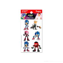 Tatuagem Temporária para Pele - Sonic - 12 unidades - Regina - Magazine 25