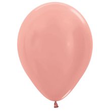 Balão de Festa Latéx Metal -  Rose Gold (Cor:568) -  Sempertex - magazine 25