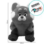 Pelúcia Panda Vermelha Mei Lee 33cm - Red: Crescer é uma Fera - 1 unidade - Magazine 25 - Magazine 25