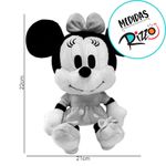 Pelúcia Minnie Mouse 22cm - 1 unidade - Magazine 25