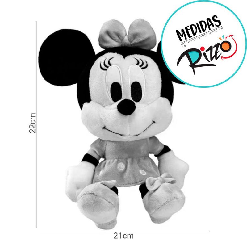 Pelúcia Minnie Mouse 22cm - 1 unidade - Magazine 25