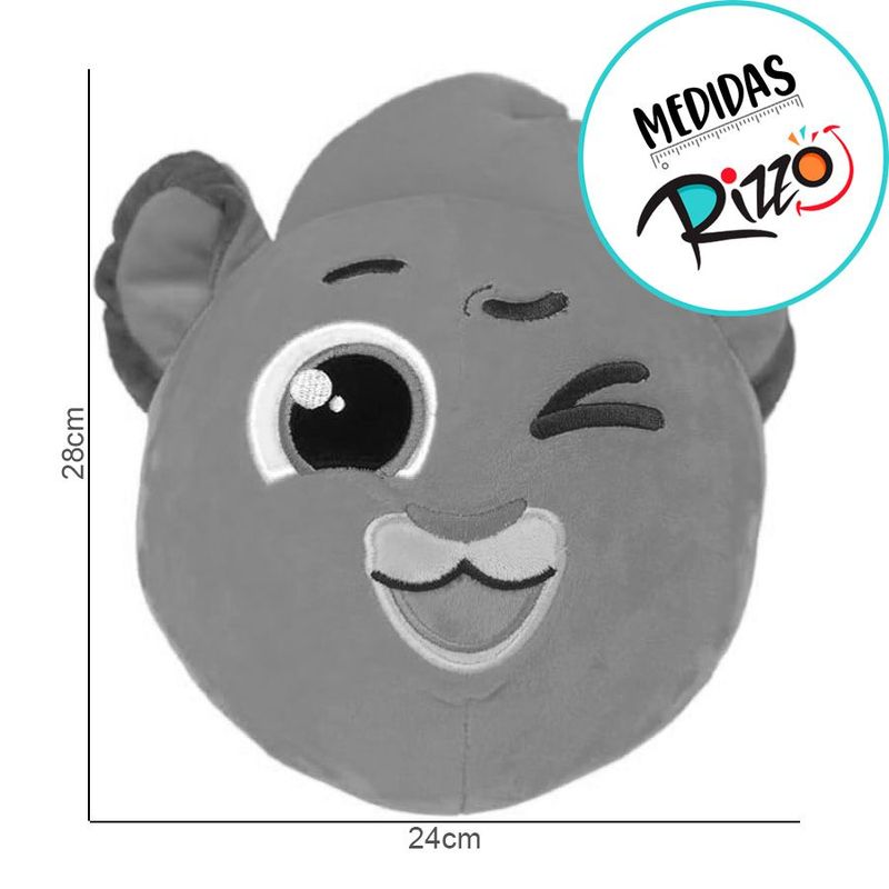 Pelúcia Bolofofos 28cm - Leão Rick com Som - 1 unidade - Magazine 25 - Magazine 25