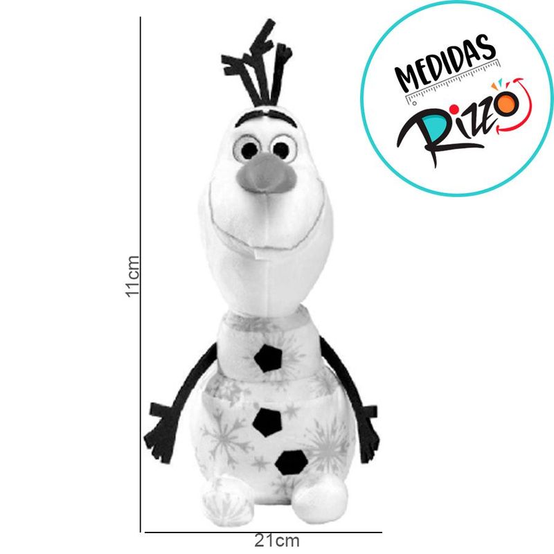 Pelúcia Olaf 21cm - Frozen - 1 unidade - Rizzo