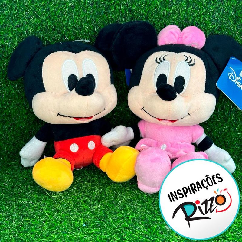 Pelúcia Minnie Mouse 22cm - 1 unidade - Magazine 25