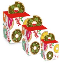 Caixa Panetone Pop Up Donuts - 10 unidades - Cromus Natal - Magazine 25