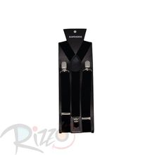 Adereço de Carnaval - Suspensório - Preto - Mod:6975 - 01 unidade - Magazine 25