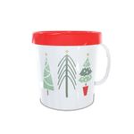 Caneca Acrílica Rosqueável Personalizada - Feliz Natal com Nome - Vermelho - 1 unidade - Magazine 25