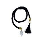 Cordão Decorativo - Preto Pingente - 32cm - 1 unidade - Magazine 25
