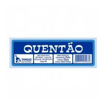 Talão de Quentão  - 100 unidades - Magazine 25