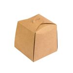 Caixa Panetone Kraft 100g 10x10x10 com 10 un Assk