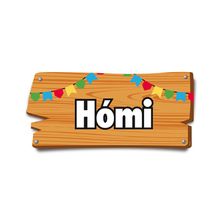 Placa de Sinalização Hómi Festa Junina - 01 unidade - Cromus - Magazine 25