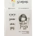 Carimbo G  Menina Gratidao Cod 41000053 - 01 Unidade - Lilipop Carimbos - Magazine 25