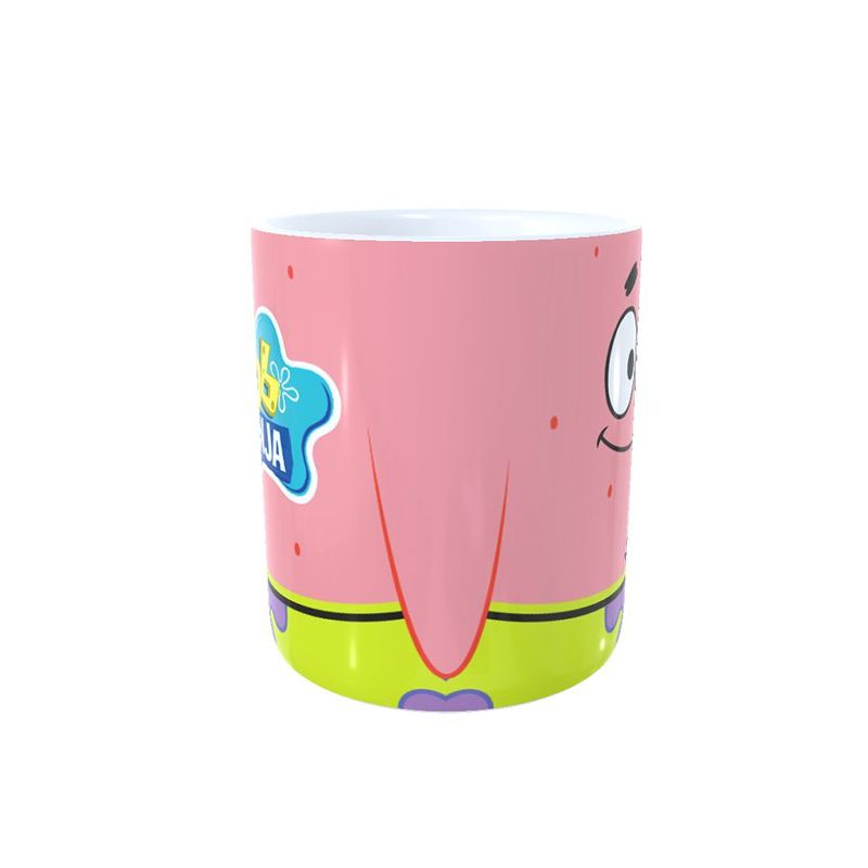 Caneca de Porcelana Patrick Estrela - 1 unidade - Magazine 25