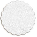 Fundo Rendado Redondo Branco 7cm - 100 unidades - Cromus - Magazine 25