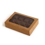 Caixa Envelope Tablete - Kraft 12 Gomos -10 unidades - Crystal - Rizzo Embalagens