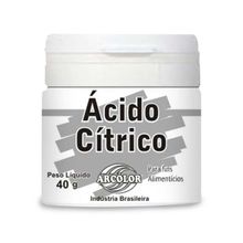 Ácido Citrico 40 g Arcolor