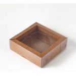 Caixa Coração Lapidado de 70 à 100g Kraft - 05 unidades - Crystal - Rizzo Embalagens