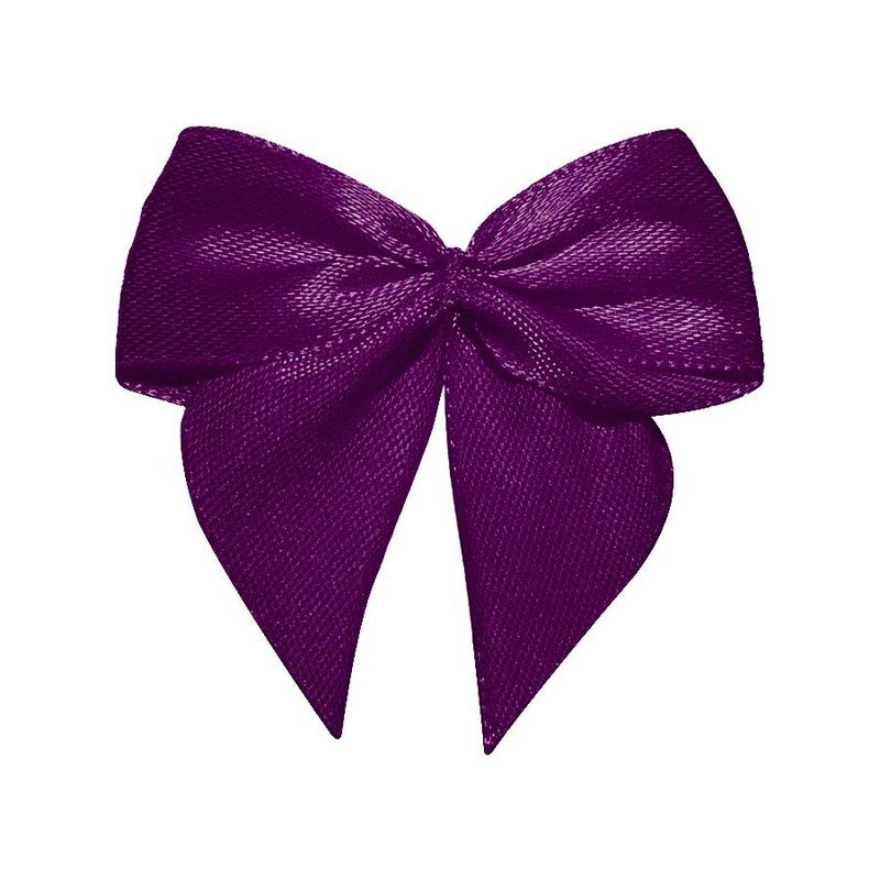 Lacinho Roxo Tipo Gravatão - Pct c/ 10 peças - Laços Marcela - Magazine 25
