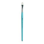Pincel Artístico - N12 - Língua De Gato Azul - 1 unidade - Cromus Linha Profissional Allonsy - Magazine 25