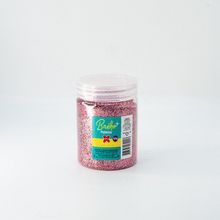 Glitter para Balões Brilho Poliéster 100 g - Ref. 7079 - Rosé - 1 unidade -  - Magazine 25