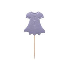 Pick Decorativo - Vestido Lilás - 4x5,5cm - 12 UN - Ref 0494 - Magazine 25
