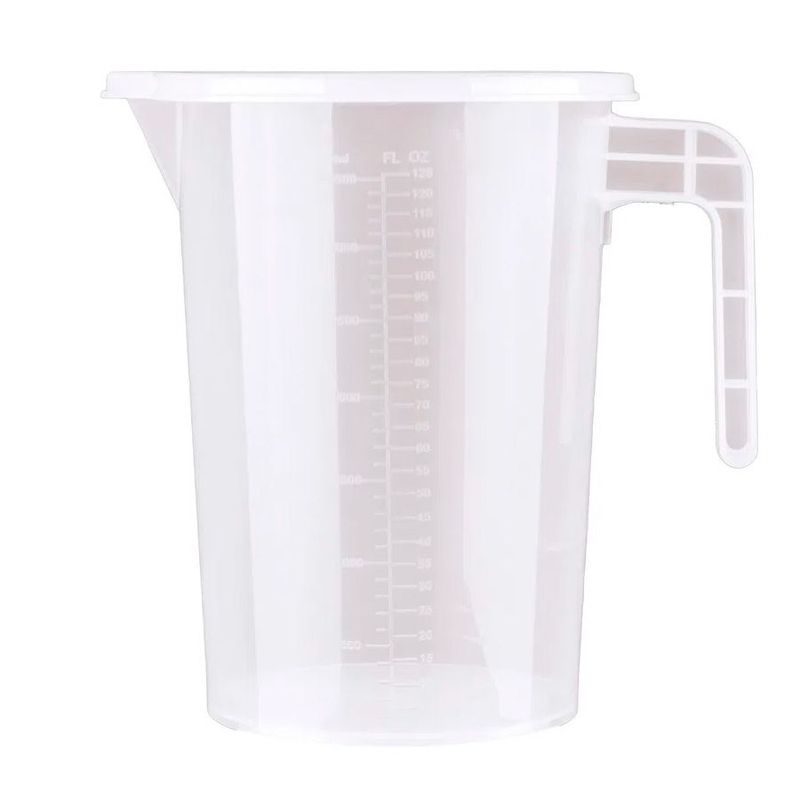 Copo Medidor C/Tampa 3.5L - Plástico  - 1 unidades - Cromus Linha Profissional Allonsy - Magazine 25