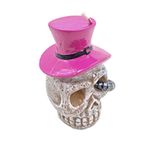 Vela Decorativa - Caveira com Lagarta - 1 unidade - Silver Festas - Magazine 25