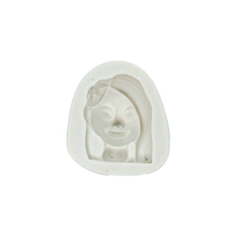 Molde de Silicone Cód. 423 - Isabela Rosto - 1 unidade - Mazulli - Magazine 25