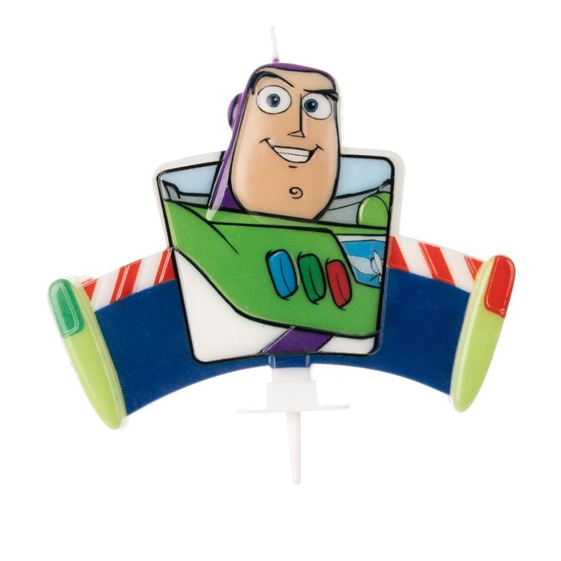 Vela Buzz Lightyear - Toy Story  - 1 unidade - Silver Festas - Magazine 25