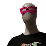 Máscara de Carnaval em Papel - Rosa - Estampa Emoji - Mod 461 - 12 unidades - Rizzo